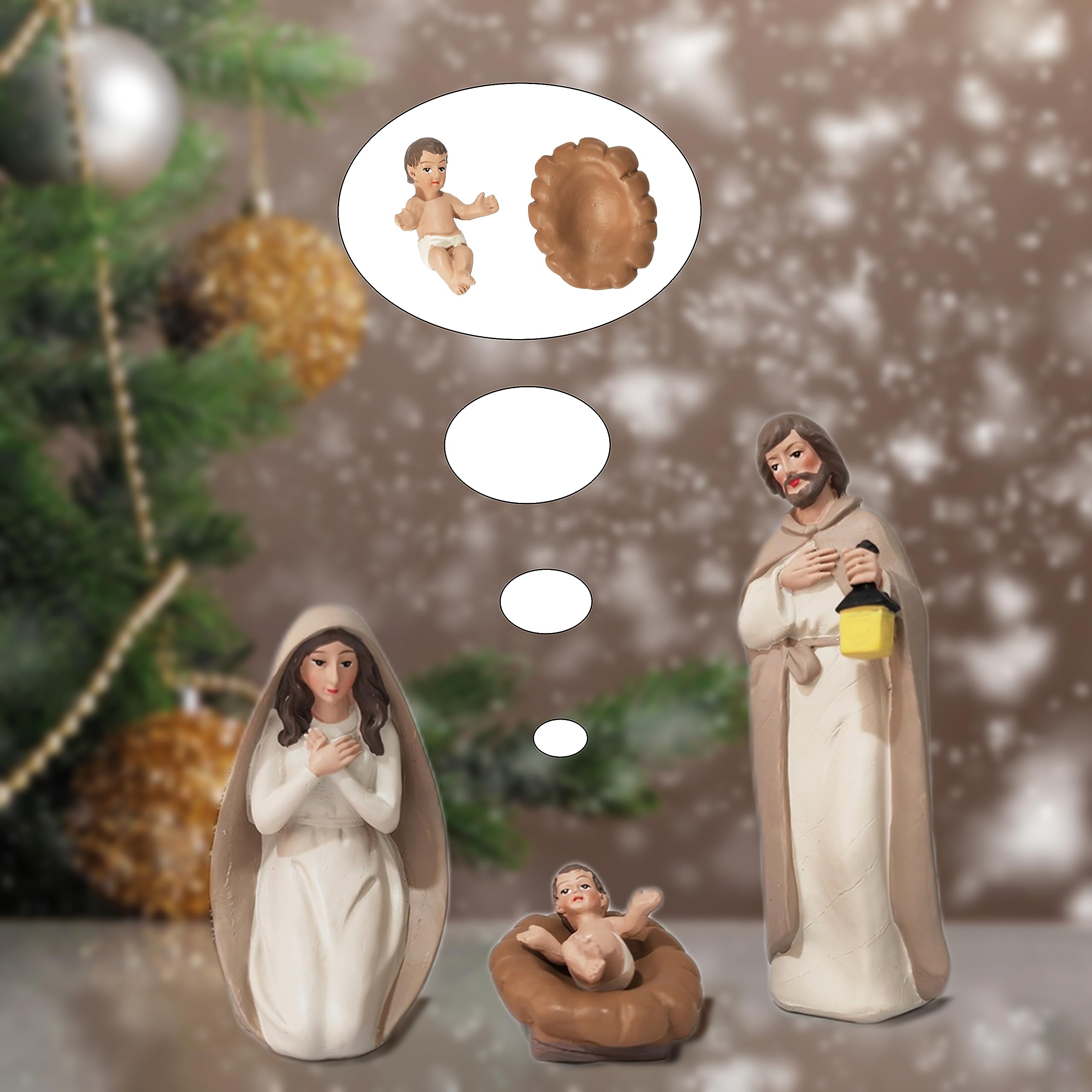 DurableDelights 10-Piece Nativity Set photo 4