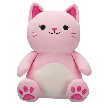 Squishmallows Original 14 inch Celenia the Pink Cat Squeezemallows – Child's Ultra Soft Plush Toy