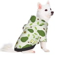 thumbnail image 5 of KLL Green Avocado for Basic Dog Hoodie - Pet Hoodie Sweater with Leash Hole - Cute Dog Sweatshirt - Pet Clothes Hooded Sweatshirt for Dog & Cat -XX-Large, 5 of 8