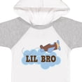 thumbnail image 4 of Inktastic Lil Bro Airplane Boys Pilot Brother Boys Baby Bodysuit, 4 of 5