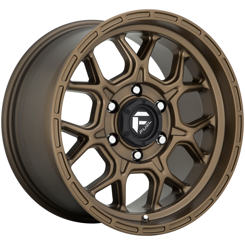 20" Inch 6x5.31 4 Wheels Rims FUEL 1PC D671 TECH 20x10 18mm Bronze