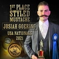 thumbnail image 3 of Mustache Wax Medium Hold Grooming For Men - 1oz Bare Bones By Death Grip, 3 of 7