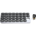 thumbnail image 1 of Monthly Med Organizer with 31 Daily Removable Pill Pods for Home, Work, Travel, 1 of 5