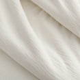 thumbnail image 5 of Better Homes & Gardens Gauze Reverse to Cozy Knit Super Soft Throw Blanket, Oversized, Vanilla Dream, 5 of 8