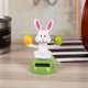 thumbnail image 2 of Conejito Bailando Sacudiendo la cabeza Bunny Dashboard Ornaments Solar Doll Auto Interior Decor (Rabbit B), 2 of 8