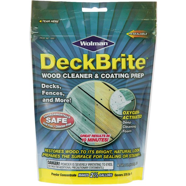 Wolman DeckBrite 1 Lb. Wood Cleaner & Coating Prep 16001