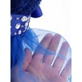 thumbnail image 6 of TiaoBug Infant Flower Girls Sequined Christening Baptism Dress Party Gown Royal Blue 4, 6 of 7
