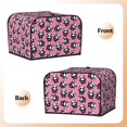 thumbnail image 3 of Fotbe Cute Panda for Four Slice Toaster Cover, Fingerprint Protector, Super Soft Appliance Cover And Dust Cover,Bread Dust Cover & Fingerprint Protection, 3 of 7