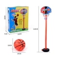 thumbnail image 4 of De Baloncesto Para Niños, Altura Ajustable, Soporte De Aro De Baloncesto, Mini Portería De Baloncesto Para Interiores, Juguete Para Niños, Juego De Patio, Juguetes 1 Juego Serendint FN003020-00, 4 of 6