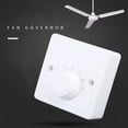 thumbnail image 4 of SEEKFOND Universal Surface Mounted Ceiling Fan Speed Controller Fan Speed Control Switch Five-speed Electric Fan Switch Square, 4 of 14