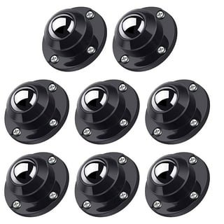 16 Piece Self Adhesive Caster Wheels Fit For Appliance, Load Capacity 14Lbs  Per Wheel