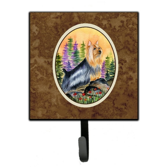 Carolines Treasures SS8262SH4 Silky Terrier Leash Holder or Key Hook, Small, Multicolor