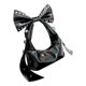 thumbnail image 4 of Bolsa de hombro bolso para mujeres para la altura de las axilas de moda para viajes de vacaciones de citas Negro, 4 of 8