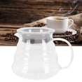 thumbnail image 1 of Glass Coffee Server Clear Glass Carafe Pot Professional for Bar Kitchen Counter, 1 of 7