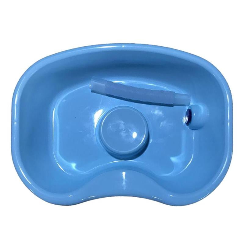 Shampoo Basin for Washing Hair in Bed, Hair Washing Basin with Head Cushion and Draining Hose