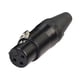 thumbnail image 3 of Conector de enchufe XLR de 3 pines, Cable de micrófono DIY, adaptador de micrófono de soldadura, 3 of 9