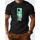thumbnail image 1 of Camiseta con escenas de playa tropicales: Camiseta cómoda G500 con tríptico tropical para hombre, 1 of 5