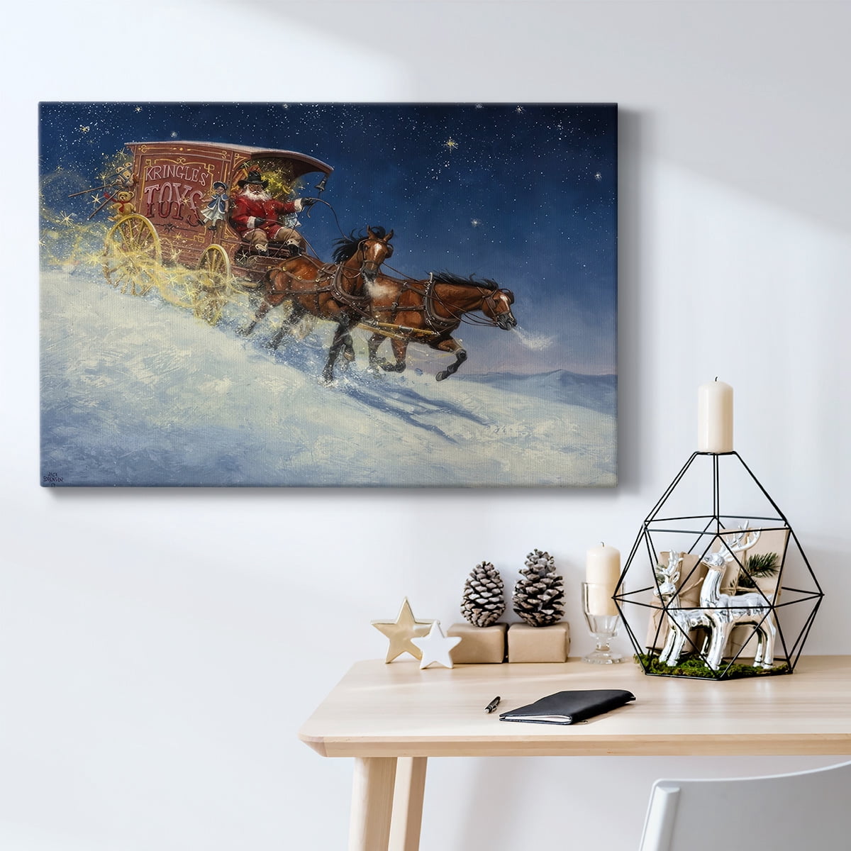 Nick of Time- Gallery Wrapped Canvas