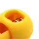 thumbnail image 3 of Spring Cord Lock Single Hole End Round Fastener Buttons Slider Toggle Stopper for Backpack Shoelace Sportswear Golden Yellow, 3 of 3