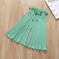 thumbnail image 4 of HCYSFG Girls Butterfly Graphic Outfit Sets 2 Piece V Neck Short Flutter Sleeve Clothing Sets Cold Shoulder Tee And Pleated Wide Leg Pants Matching Sets, 4 of 5