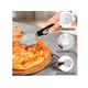 thumbnail image 2 of Juego De 2 Palas Enrollables Para Pizza, Cortador Y Espátula Xtellar plateado, 2 of 4