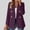 *Purple, variant on ClodeEU Women's Long Sleeve Button Blazer ,Notch Collar Slim Fit Cardigan Jacket with Pockets Wine,Womens Plus S