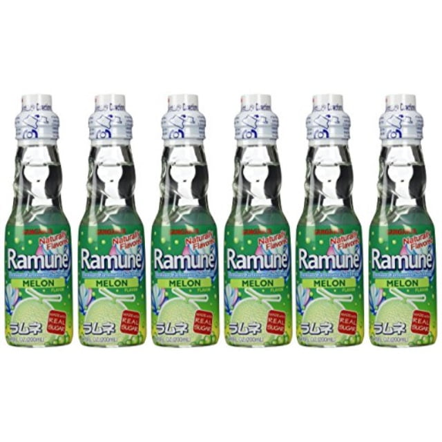 sangaria ramune marble soft drink melon flavor 6 pack