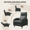 thumbnail image 5 of FunniHomi Recliner Chair Small Recliner Adjustable Reclining Chair Single Sofa with Padded Seat Backrest for Living Room Bedroom, 5 of 7