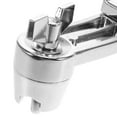 thumbnail image 3 of WHAMVOX Stable Structure Cowbell Mount Holder Iron Silver 1Pack, 3 of 8