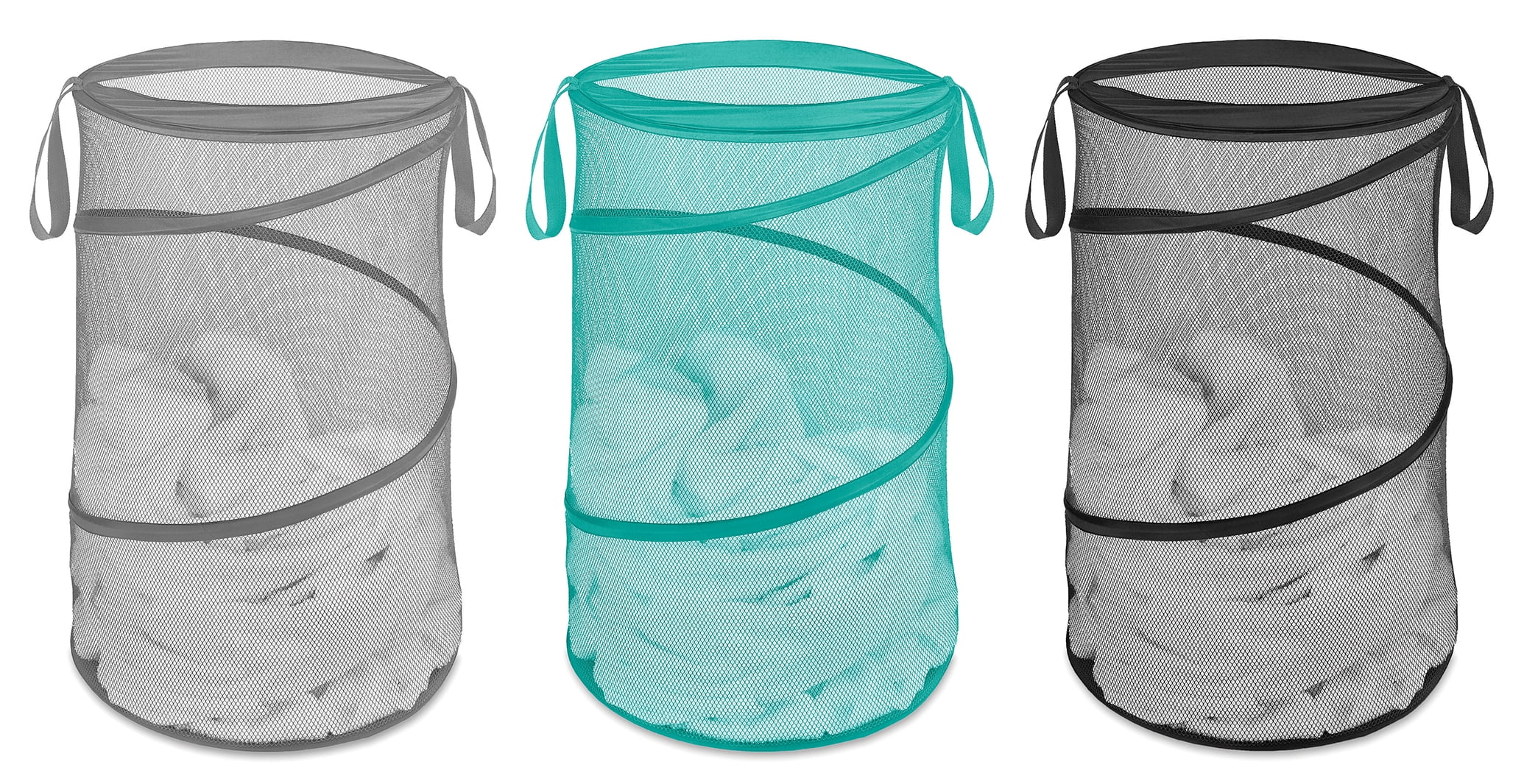 Whitmor 6880-1160-AST 18' X 26' Collapsible Laundry Hamper Assorted Colors