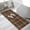 Brown, variant on Autumn Plaid Washable Area Rugs for Living Room Bedroom, Large Non Slip Indoor Floor Carpet Absorbent Red Green Tartan Gingham Farmhouse Checkered Door Mat Rugs for Bathroom Entryway 47.2"x63"