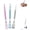 3, variant on Syringe Shape Gel Pens – Fun Design with Smooth Writing-0.38mm Black Ink Creative Syringe Shaped Gel Ink Pens,Nurse Syringe Pens for Work, Office Supplies,Pen Body Color Random (3)