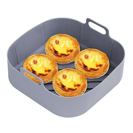 

Fovolat Air Fryer Silicone Pot Air Fryers Oven Accessories Air Fryer Silicone Pot Bowl Heat Resistant Reusable Kitchen Baking Cooking Oven Accessories Easy to Clean remarkable