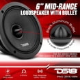 thumbnail image 2 of Altavoz Pro Audio de gama media DS18 PRO-ZXI6.4BM 6.5, 2 of 8