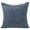 Navy Blue, variant on PiccoCasa Corduroy Solid Square Corn Striped Throw Pillow Cover, Navy Blue, 18"x18", 2Pcs