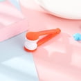 thumbnail image 1 of Limpiador De Anteojos Mini cepillo para anteojos de dos lados Toallitas para anteojos Frotador para limpieza de anteojos naranja Sywqhk Libre de BPA, 1 of 4