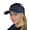 Navy, variant on Ponycap Messy High Bun Ponytail Water Resistant Adjustable Mesh Reflective Sporty Baseball Cap, Pink