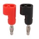 thumbnail image 4 of 5 Set Solderless Banana Plug Stackable Jack Connector Probe Adapter J.10026 4mm Black Red, 4 of 5