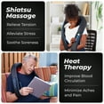 thumbnail image 4 of REATHLETE NECKA Neck Massager | Shiatsu Neck & Back Massager with Heat | Massagers for Neck and Back for Neck Pain Relief & Back Pain Relief | Also for Waist & Legs | Back Massager for Back Pain, 4 of 8