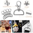 thumbnail image 4 of Metal Buckle Swivel Hooks D-rings & Slide Buckle Sewing Clasp For Webbing, 4 of 5