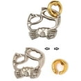 thumbnail image 2 of Metal Puzzle Brainteaser Explore and Think Toys Cast Metal Brain Teaser Puzzle Stress Relief Toys, 2 of 3