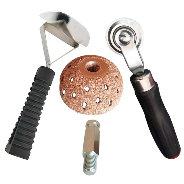 SOPOTUTU 1 Ensemble Kit de Réparation de Pneus Robuste pour Voiture avec Outils de Réparation en Plastique Métal et Rouleau