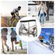 thumbnail image 4 of Fotbe Running White Horses Calzoncillos Tipo Boxer con Bolsa de Soporte Total para Hombre, X-Temp Fresco, Transpirable y de Secado Rápido-XX-Large, 4 of 5