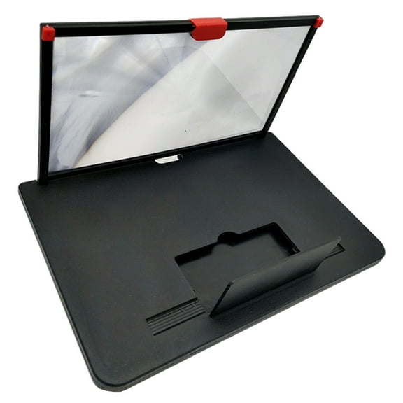 Vikakiooze 3 Times Mobile Phone Amplifier, Portable 10'' Screen Magnifier, Acrylic Screen For Watching Games Movies