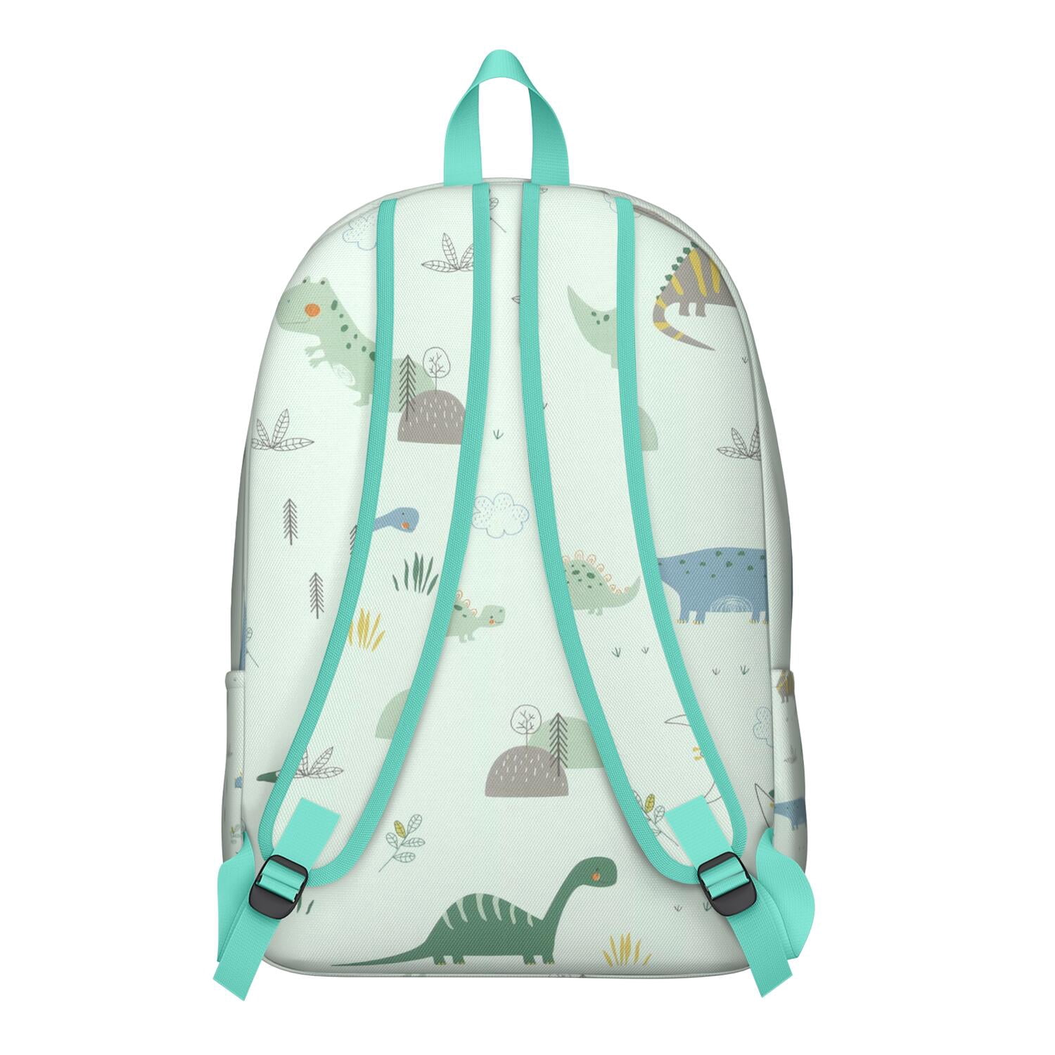 Dino Skeleton Laptop Backpack for Students, Lightweight and Durable with Funny Dinosaur Pattern, Ideal for School or Travel