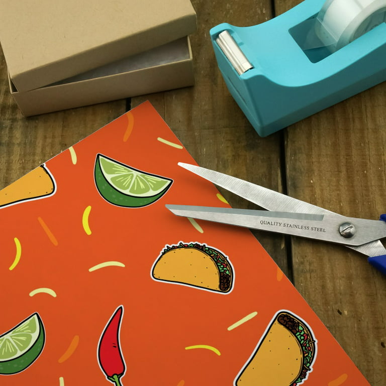 Taco Gift Wrapping Paper – Steel Petal Press