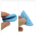 thumbnail image 4 of Unique Bargains 1 Pc Reusable Facial Sponges Round for Removing Dirt 3.94"x0.31" Blue, 4 of 6