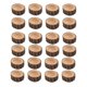 thumbnail image 1 of 24pcs Wooden Candle Holder,votive Tealight Holder For Wedding Party For Table,birthday Christmas Pa, 1 of 5