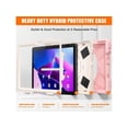 thumbnail image 5 of Case for Lenovo Tab M10 3rd Gen 10.1 inch 2022 Model TB-328FU TB-328XU with Pencil Holder, Kickstand, Hand & Shoulder Strap Protective Cover, 5 of 7