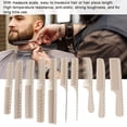 thumbnail image 1 of Juego De Peines Para El Cabello De Fibra De Carbono, 10 Piezas Peine De Corte De Cabello Profesional Peine De Aseo De Peinado General Peine De Peluquero De Dientes Finos Y Anchos, 1 of 7